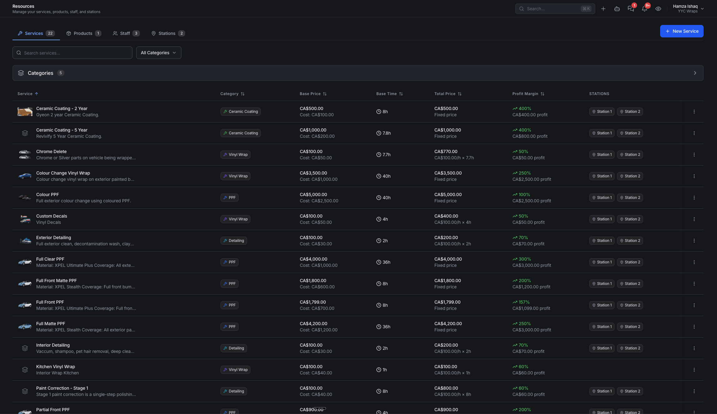 Wrapstart in dark mode