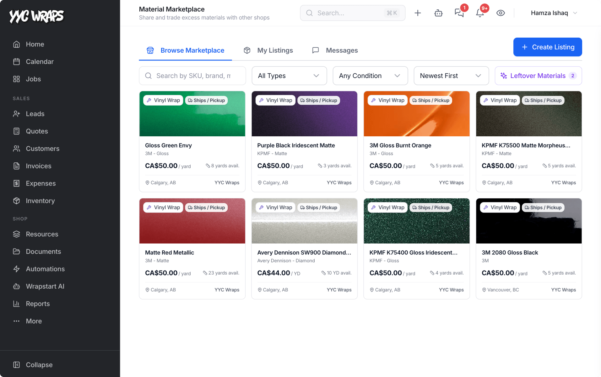 Material Market